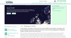 Desktop Screenshot of icoss.org