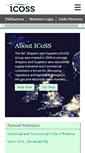 Mobile Screenshot of icoss.org